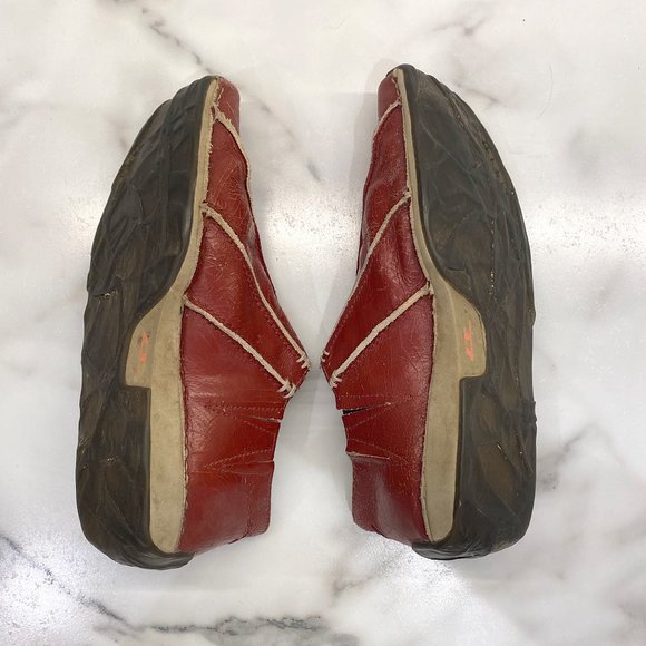 Vintage Diesel Shoes Red Leather - Picture 6 of 7